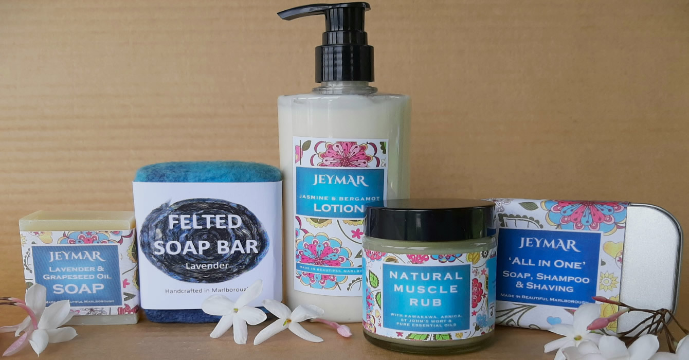 Wholesale Opportunities With Jeymar Soap And Body In Blenheim Marlborough NZ